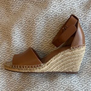 Vince Camuto Tan Espadrille Wedges